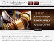 Tablet Screenshot of jupiterlegaladvocates.com